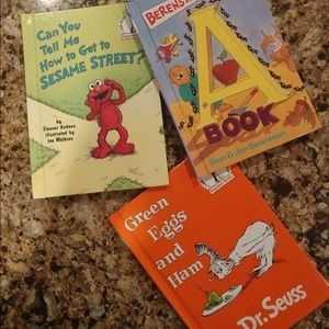 BUNDLE of 3 Dr Seuss Beginner Hardcover Kids Books